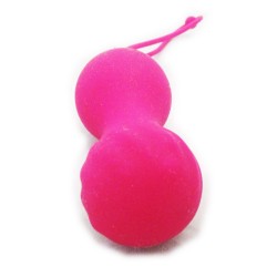 Pink Water Proof Progressive Kegel Ball Women Toy with Hanging Strap