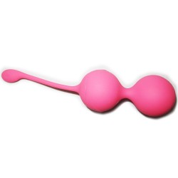 Pink Kegel Exercise Weight Double-Ball Gadget Women Toy