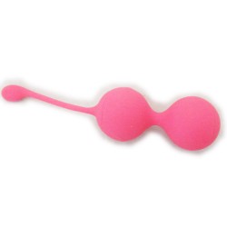 Pink Kegel Exercise Weight Double-Ball Gadget Women Toy