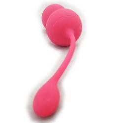 Pink Kegel Exercise Weight Double-Ball Gadget Women Toy