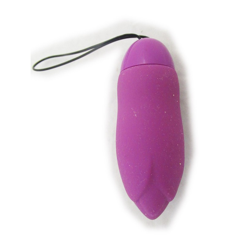 Purple Mini Heart Shape Egg Vibrator