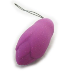 Purple Mini Heart Shape Egg Vibrator