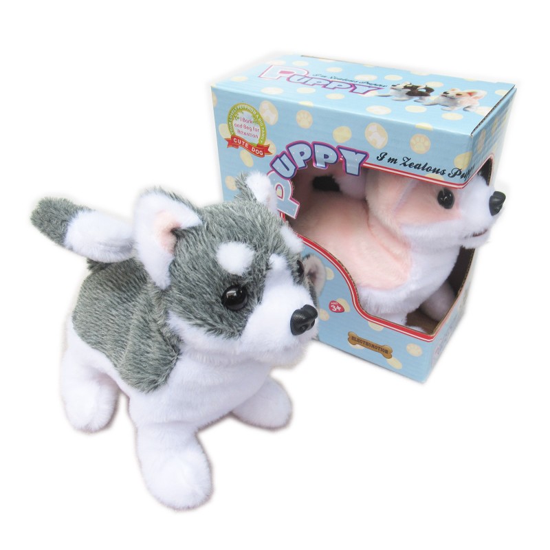 Toy Walking Sounding Baby Pubby Husky Sennenhund Cattle Dog Bohemian Shepherd Finnish Lapphund Spitz