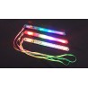 12/pk Flashing 7 Mode LED Patrol Wand / Light