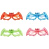 12/pk Bat Batman LED Light Up Sunglasses Unisex Flashing Glasses assorted color