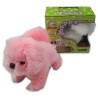 One Walking Dog Toy Plastic Wagging Tail Puppy Affenpinscher Maltese Bichon Frise With Sounds Furry Cute in Random Color