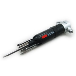6 in 1 Multi Screwdriver 6 LED Torch Hand Repair Car Tools Kit