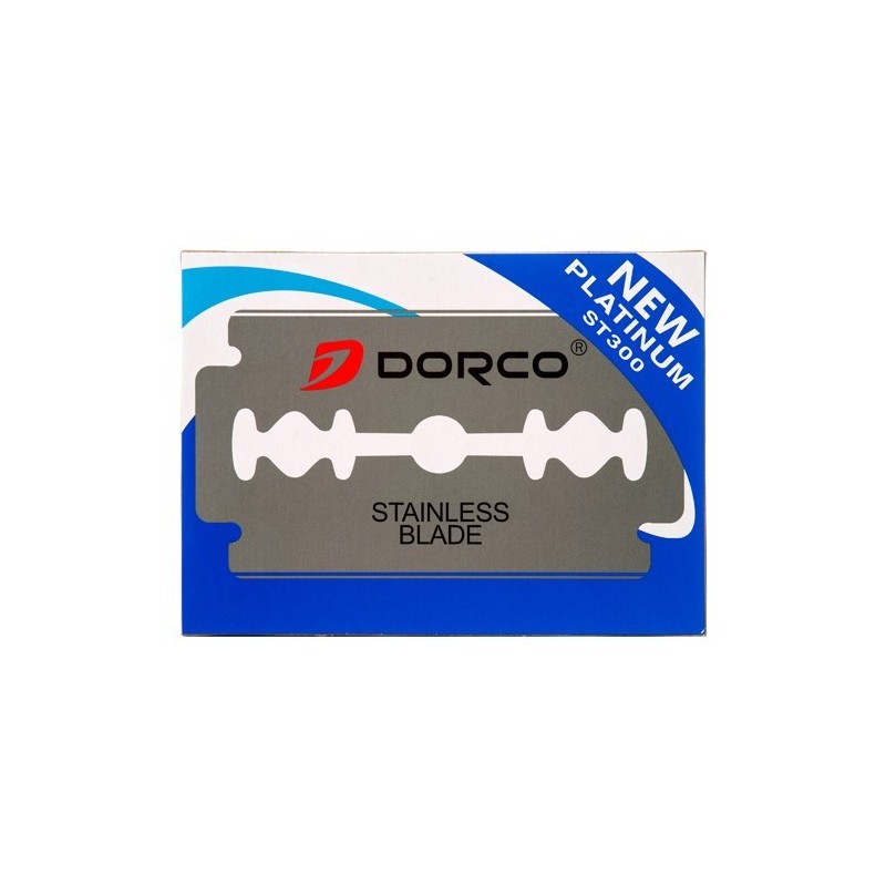 Dorco ST300 Platinum Extra Double Edge Razor Blades - 100 Ct