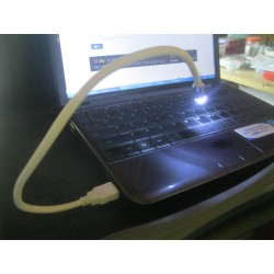 White USB Flexible Led Light Lamp Laptop Notebook Portable Bright PC Computer