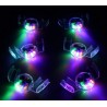 12/pk Flashing Mouth LED Mouthpieces Glow Teeth Light Party Halloween Gift