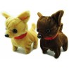 Walking Moving Barking Tail Wagging Plush Baby Mini Chiwawa Chihuahua Dog 1pc in Random Color