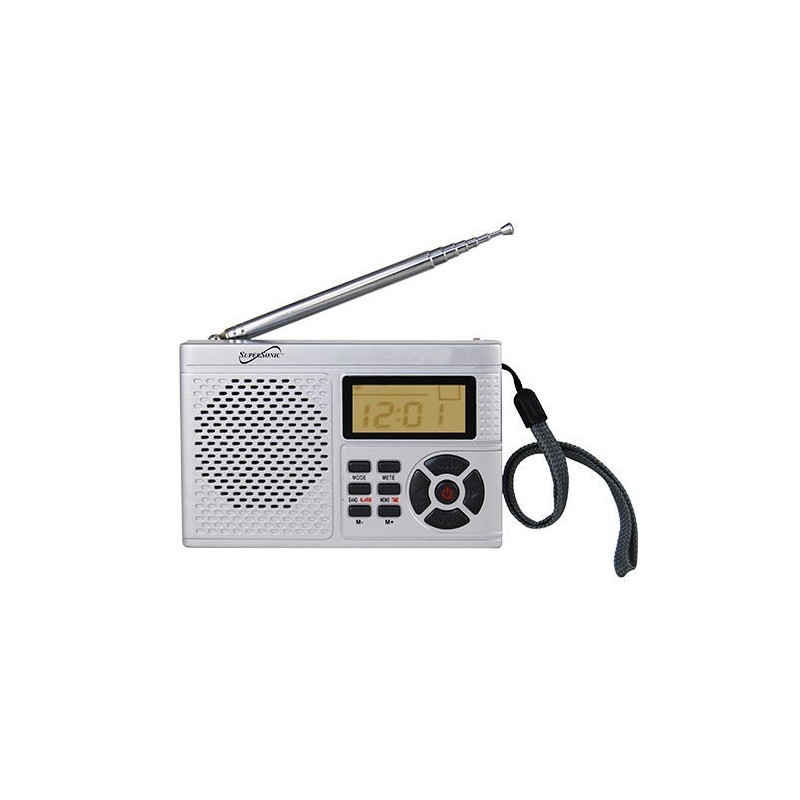 SuperSonic AM/FM/TV Pocket Radio SC-1104