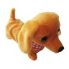 Batteries Operated Walking, Sounding, Tail Wiggling Toy Sausages Dog Puppy Figure for Children in Random Color