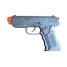 Toy Sliver grey Plastic 7 inches Length Pocket Spring Airsoft Pistol 6mm air soft BB-gun