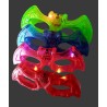 12/pk Bat shape LED Light Up Sunglasses Unisex Flashing Glasses assorted color