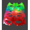 12/pk Bat shape LED Light Up Sunglasses Unisex Flashing Glasses assorted color